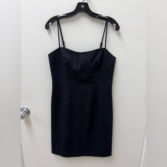 NWT 10 Crosby Derek Lam Black Bustier Dress - Picture 1 of 5